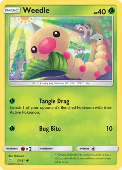 Weedle 2 - Team Up Pokesingles