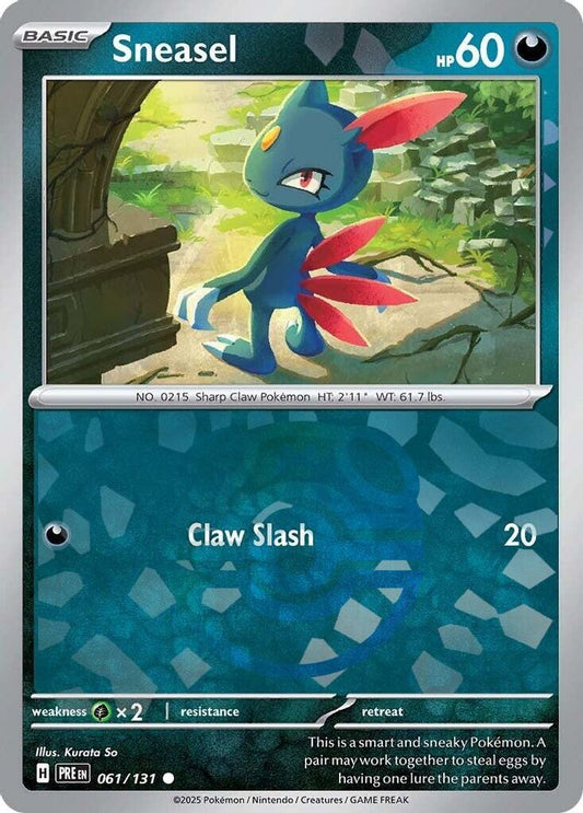 Sneasel (Master Ball Pattern) 61 - Prismatic Evolutions
