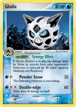 Glalie 30 - Power Keepers Pokesingles