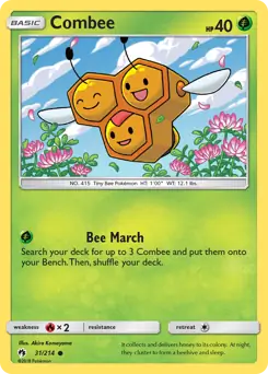 Combee 31 - Lost Thunder Pokesingles