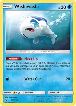 Wishiwashi 31 - Dragon Majesty Pokesingles