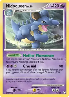 Nidoqueen 31 - Mysterious Treasures Pokesingles