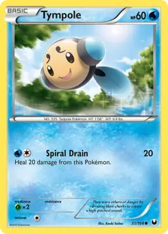 Tympole 31 - Dark Explorers Pokesingles