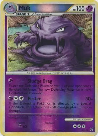Muk Reverse Holo 31 - Undaunted Pokesingles
