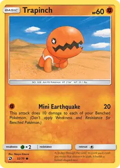 Trapinch 32 - Dragon Majesty Pokesingles