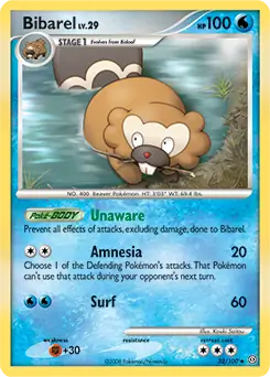 Bibarel 32 - Stormfront Pokesingles