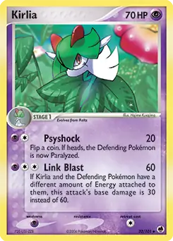 Kirlia 32 - Dragon Frontiers Pokesingles