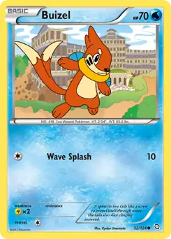 Buizel 32 - Dragons Exalted Pokesingles