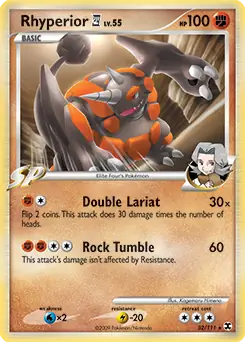 Rhyperior E4 32 - Rising Rivals Pokesingles