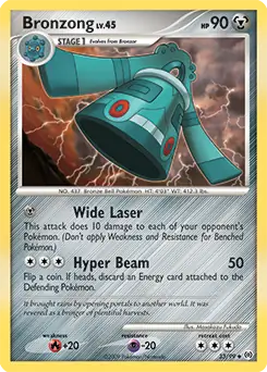 Bronzong 33 - Arceus Pokesingles