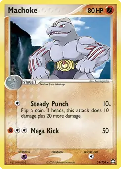 Machoke 33 - Power Keepers Pokesingles