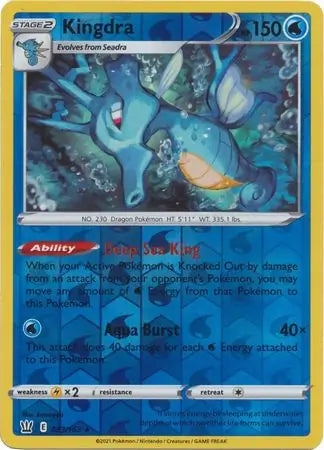 Kingdra Reverse Holo 033 - Battle Styles