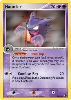 Haunter 34 - Fire Red Leaf Green Pokesingles