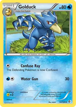 Golduck 34 - Boundaries Crossed Pokesingles