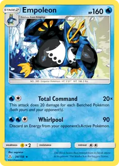 Empoleon 34 - Ultra Prism Pokesingles