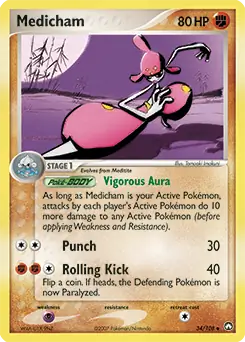 Medicham 34 - Power Keepers Pokesingles
