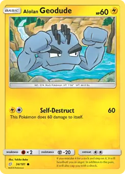 Alolan Geodude 34 - Team Up Pokesingles