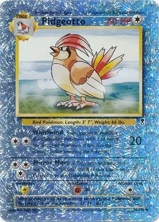Pidgeotto Reverse Holo 34 - Legendary Collection Pokesingles