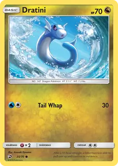 Dratini 35 - Dragon Majesty Pokesingles