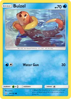 Buizel 35 - Ultra Prism Pokesingles