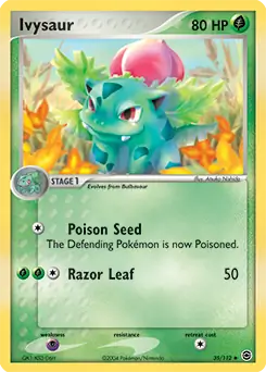 Ivysaur 35 - Fire Red Leaf Green Pokesingles