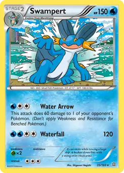 Swampert 35 - Primal Clash Pokesingles