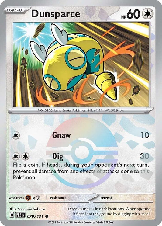 Dunsparce (Poke Ball Pattern) 79 - Prismatic Evolutions