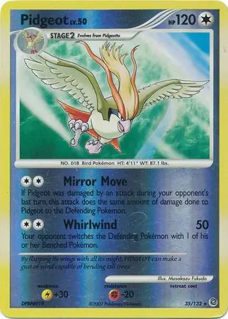 Pidgeot Reverse Holo 35 - Secret Wonders Pokesingles