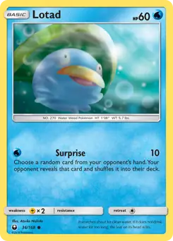 Lotad 36 - Celestial Storm Pokesingles