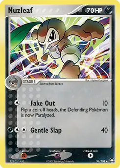 Nuzleaf 36 - Power Keepers Pokesingles