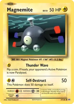 Magnemite 37 - Evolutions Pokesingles