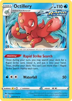 Octillery 037 - Battle Styles