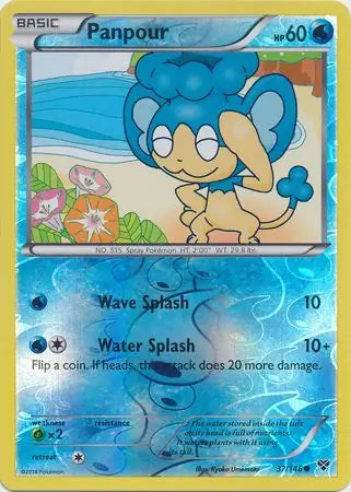 Panpour Reverse Holo 37 - XY Base Pokesingles