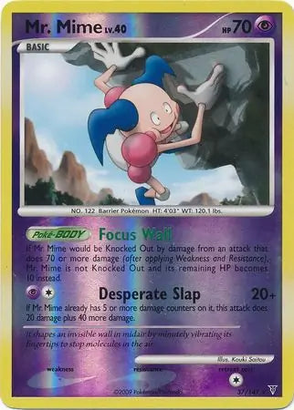 Mr. Mime Reverse Holo 37 - Supreme Victors Pokesingles