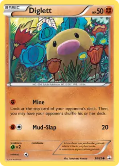 Diglett 38 - Generations Pokesingles