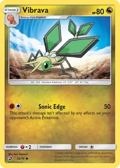 Vibrava 38 - Dragon Majesty Pokesingles