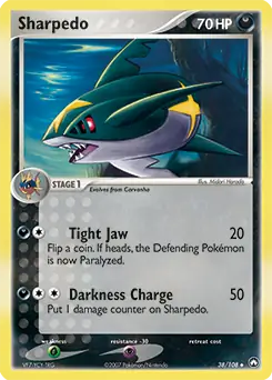 Sharpedo 38 - Power Keepers Pokesingles
