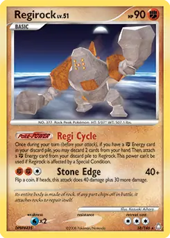 Regirock 38 - Legends Awakened Pokesingles