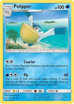 Pelipper 38 - Sun & Moon Base Pokesingles
