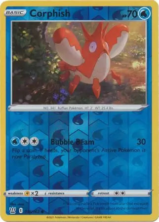 Corphish Reverse Holo 038 - Battle Styles