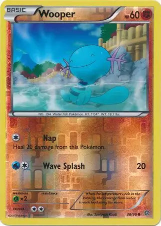 Wooper Reverse Holo 38 - Ancient Origins Pokesingles