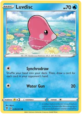 Luvdisc 039, Evolving Skies | Sword & Shield, , 5.00 kr, Pokesingles. Kjøp pokemon kort til lave priser hos oss.