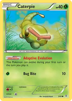 Caterpie 3 - Generations Pokesingles