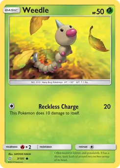 Weedle 3 - Team Up Pokesingles