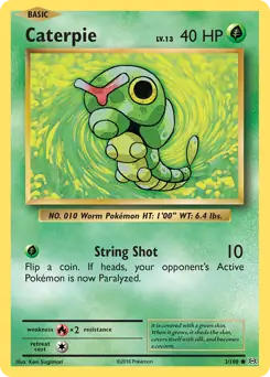 Caterpie 3 - Evolutions Pokesingles