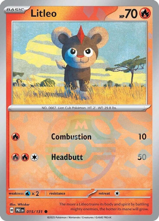 Litleo (Master Ball Pattern) 15 - Prismatic Evolutions