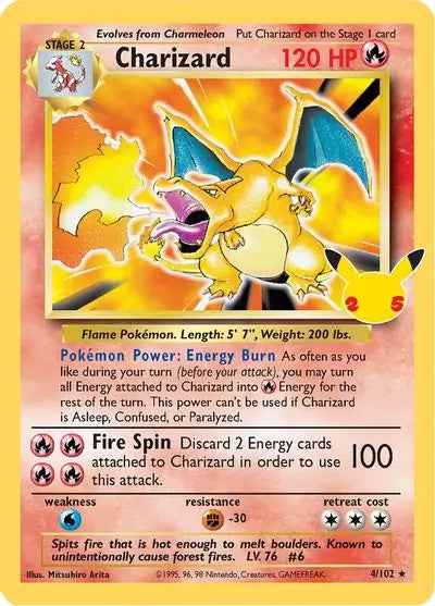 Charizard 4, Celebrations | Sword & Shield, , 525.00 kr, Pokesingles. Kjøp pokemon kort til lave priser hos oss.