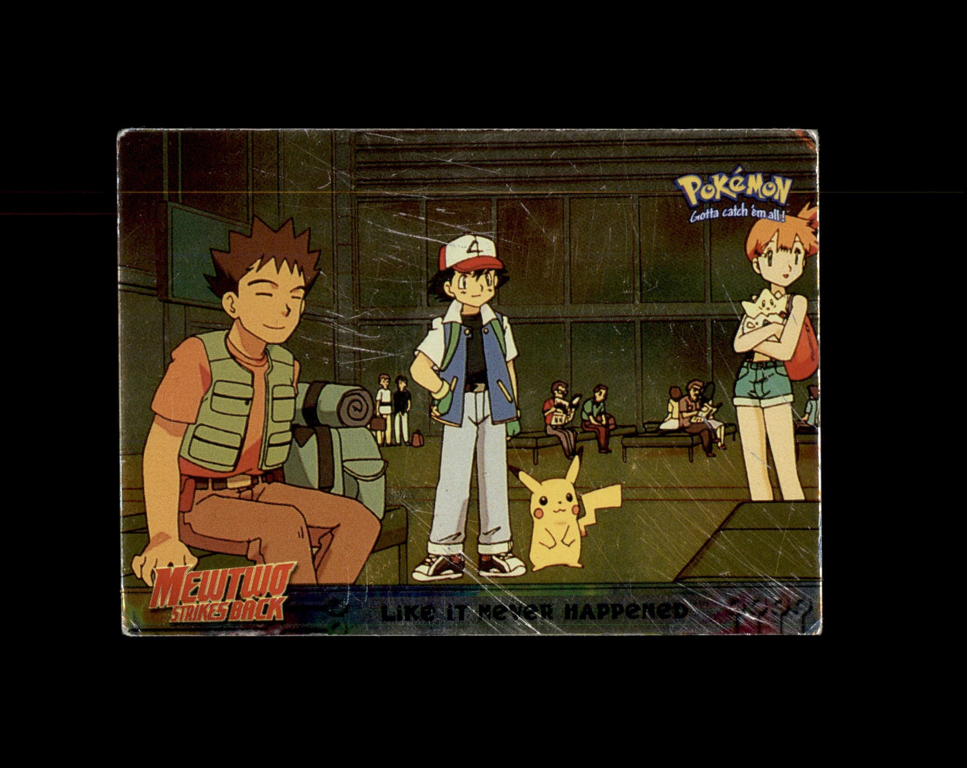 *SE BILDE FOR TILSTAND* Like It Never Happened [Foil] #40 Pokemon 1999 Topps Movie Pokesingles