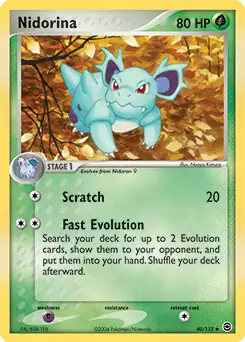 Nidorina 40 - Fire Red Leaf Green Pokesingles