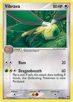 Vibrava 40 - Power Keepers Pokesingles